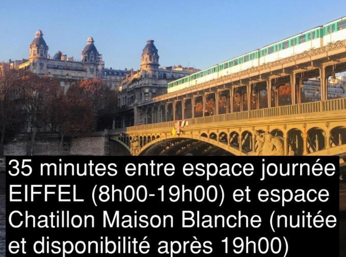 Eiffel Citea Access Dayroom Espace Paris Sans Nuitee Et Chambre Partagee Chatillon Nuitee -- Repos Journee Ou Espace Travail 8-19H Proche Tour Eiffel Ou Usage Bureau A L'Heure En Journee -- Nuitee Chatillon Avenue Paris Bagian luar foto
