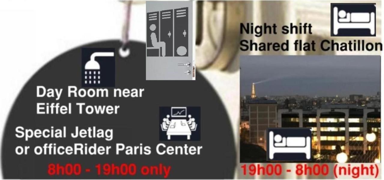 Eiffel Citea Access Dayroom Espace Paris Sans Nuitee Et Chambre Partagee Chatillon Nuitee -- Repos Journee Ou Espace Travail 8-19H Proche Tour Eiffel Ou Usage Bureau A L'Heure En Journee -- Nuitee Chatillon Avenue Paris Bagian luar foto